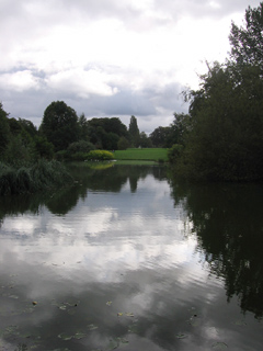 Pond in the University Parks, Oxford