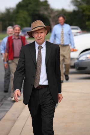 James Hansen after getting released from Anacostia jail, 2011-08-29