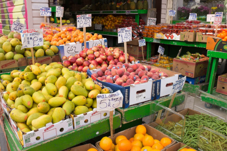 Fruit in the Kensington Market