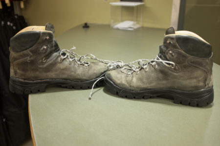 Re-soled Raichle hiking boots 1/2